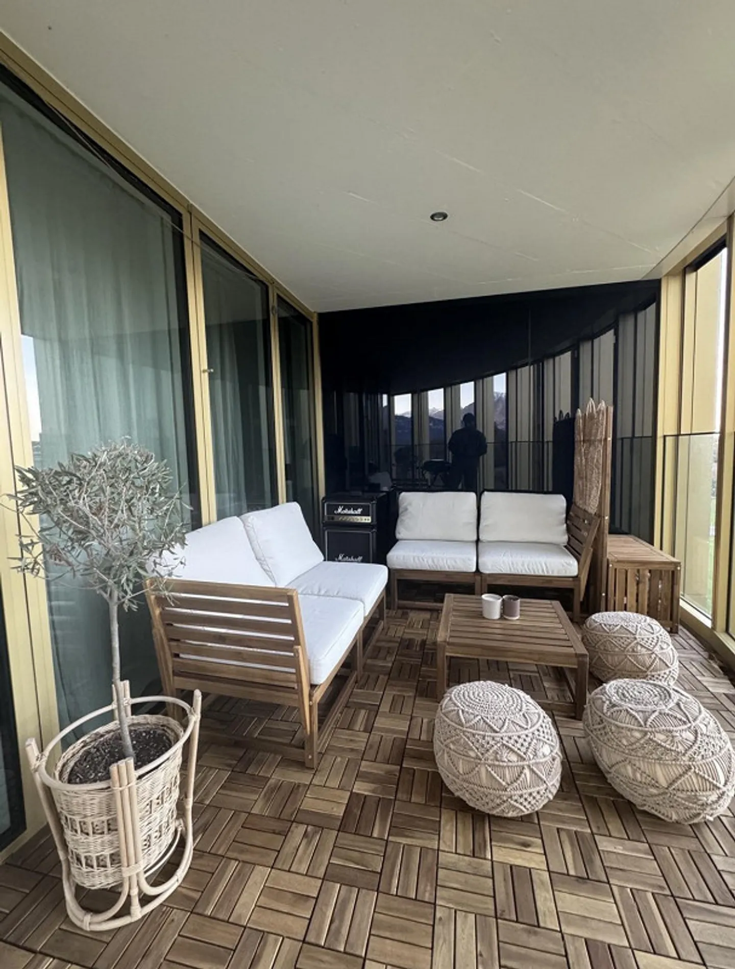 Möbliertes Apartment mit Pilatusblick - Foto 9 von 9