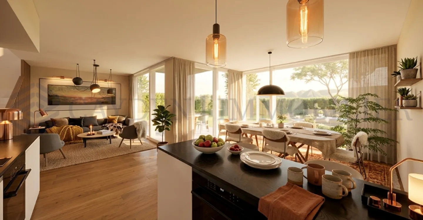 Villa contemporaine à Veyrier - Photo 2 sur 11