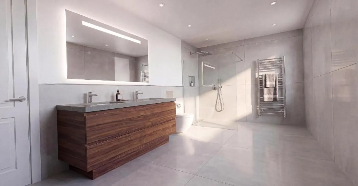 Moderne 6.5 Zimmer Neubau-Doppeleinfamilienhaus C.2 in Oberkulm AG - Foto 8 di 9