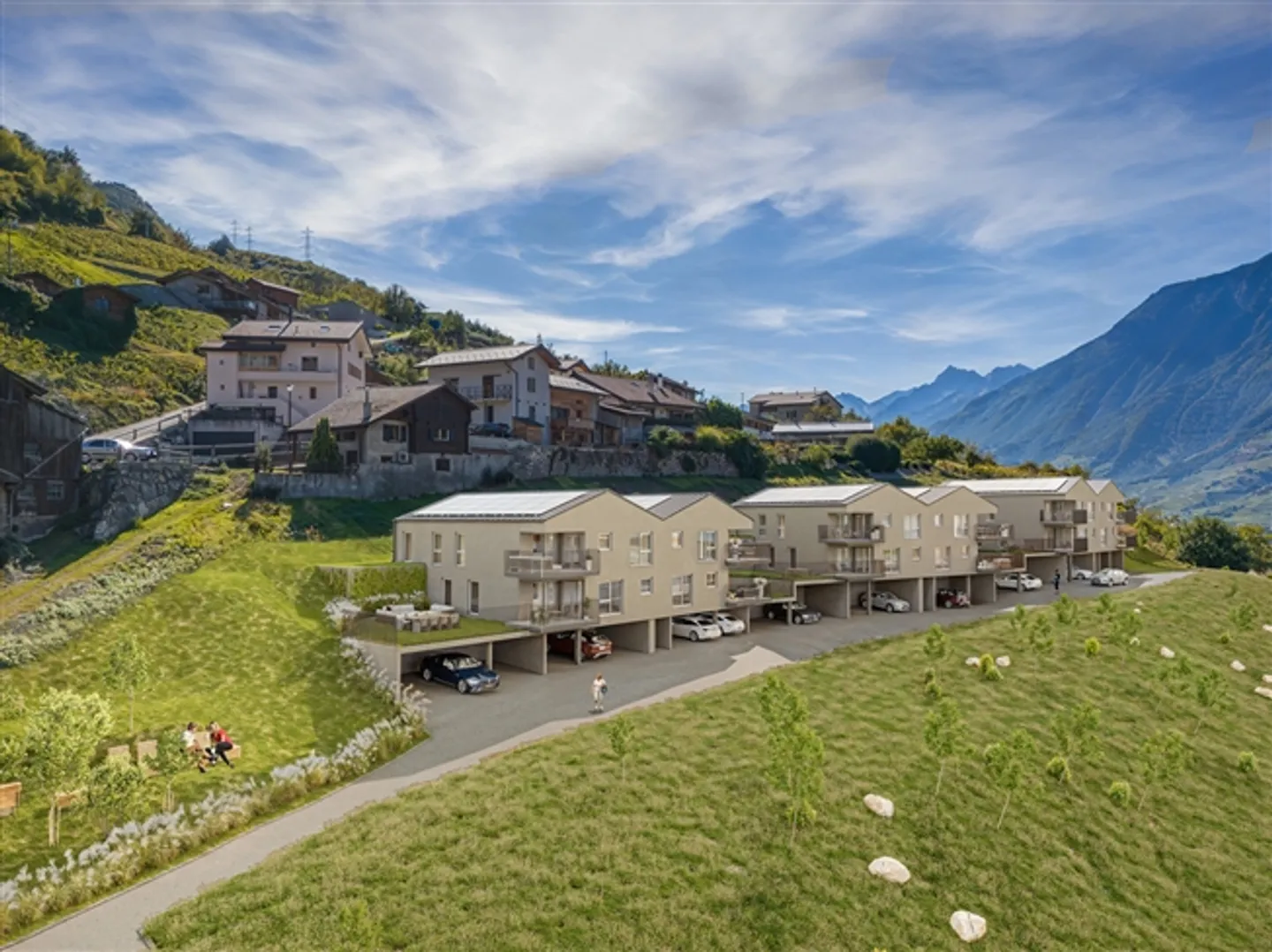 12 APARTMENTS FOR SALE IN SAXON - Photo 1 of 12