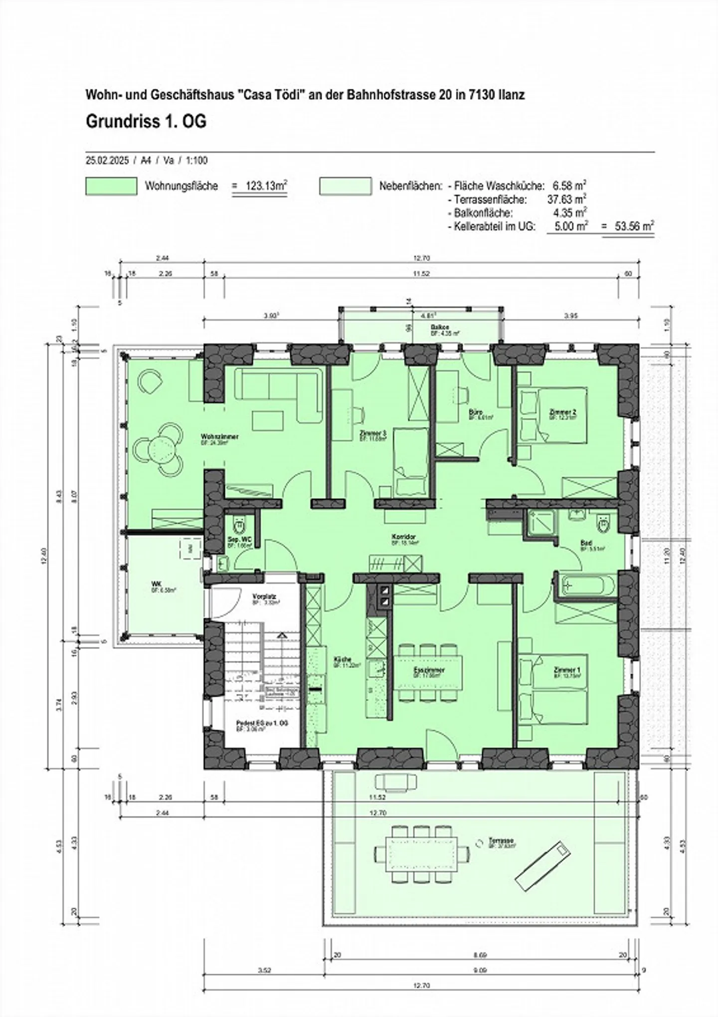 First occupancy after renovation centrally located in Ilanz - Photo 1 of 18