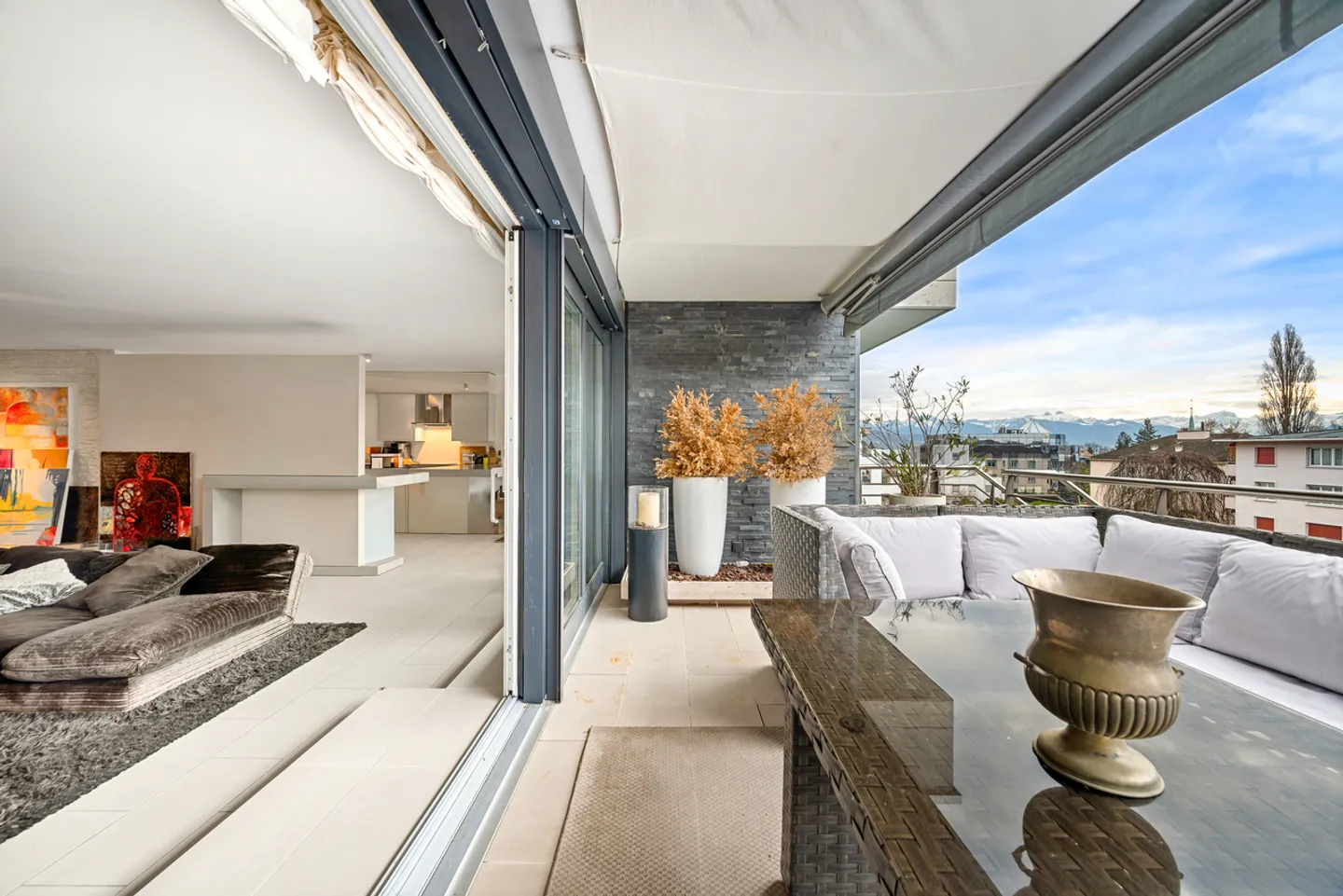 Bel appartement clé en main avec terrasse et jardin à Pully Sud - Photo 1 sur 16