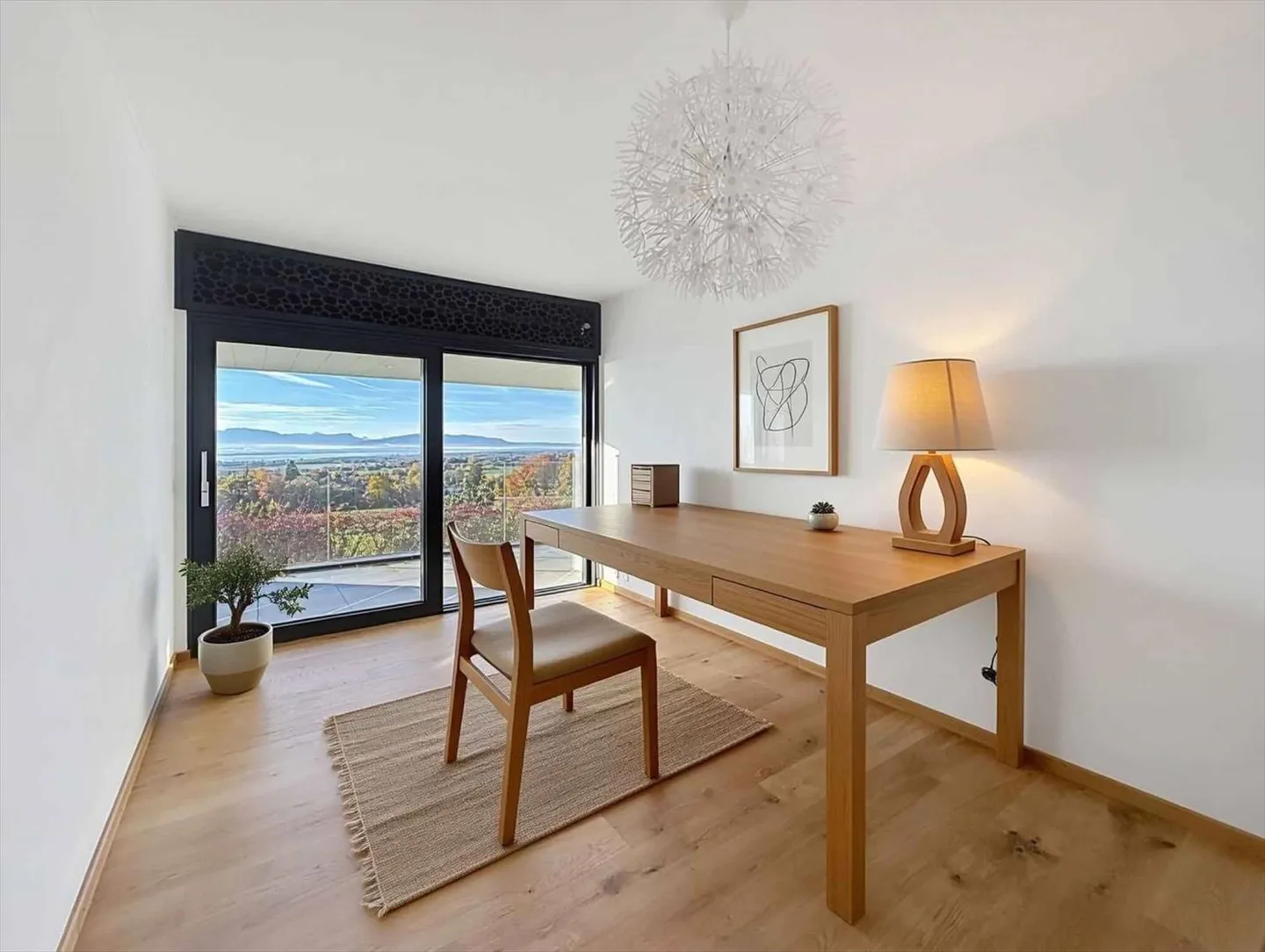 Stupenda vista senza ostacoli sulle Alpi e sul jet d'eau di Ginevra - Foto 7 di 13