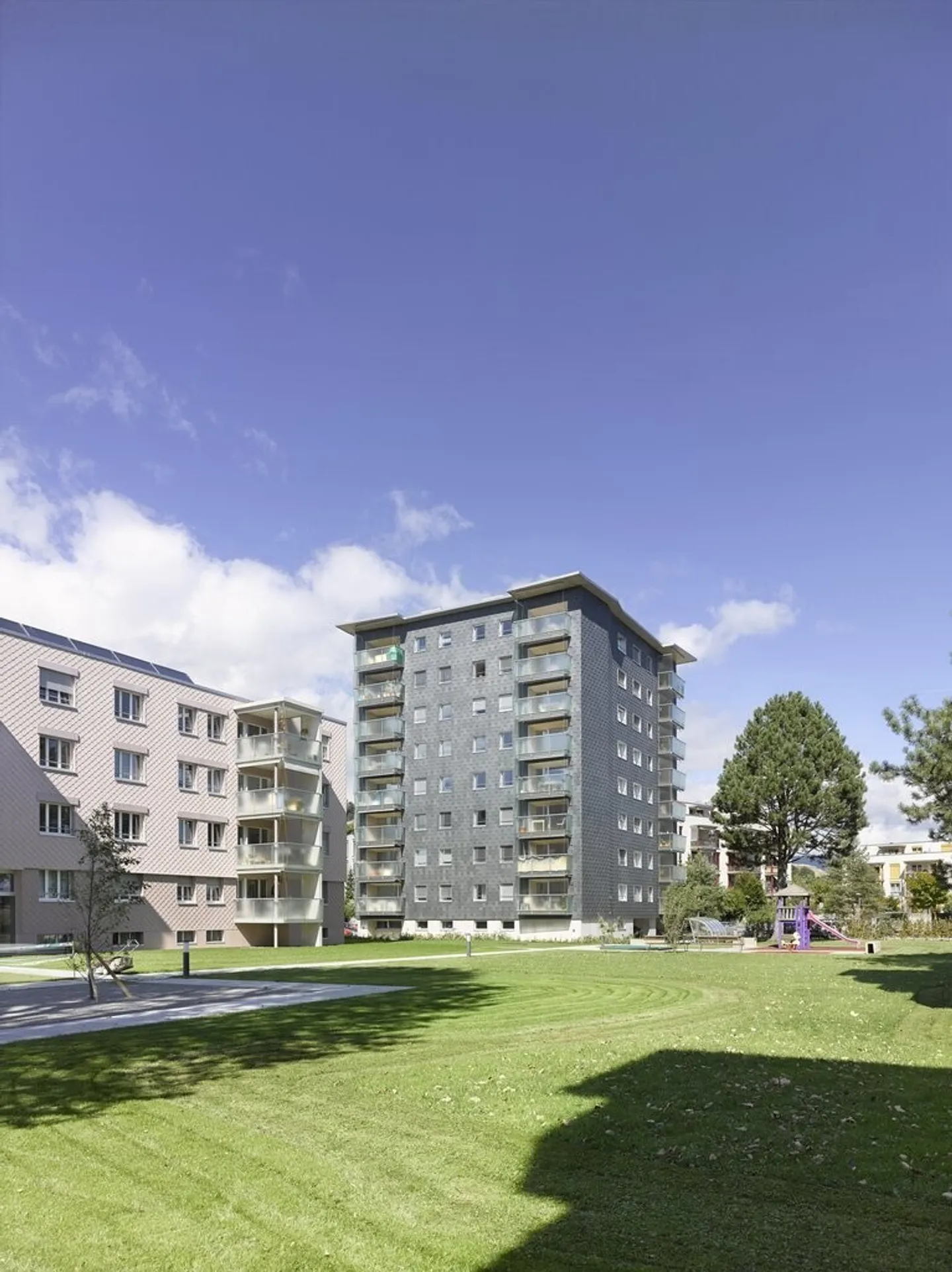 Charmante Wohnung in Worben - Foto 1 von 7