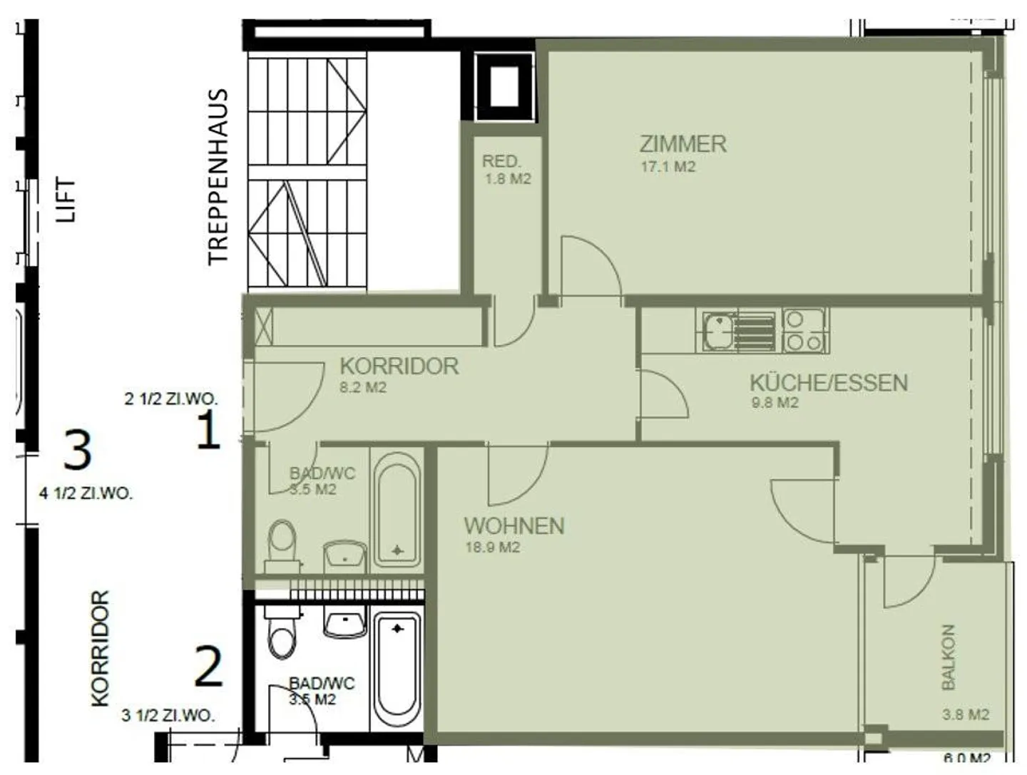 Au-dessus des toits de Wettingen - Photo 8 sur 9