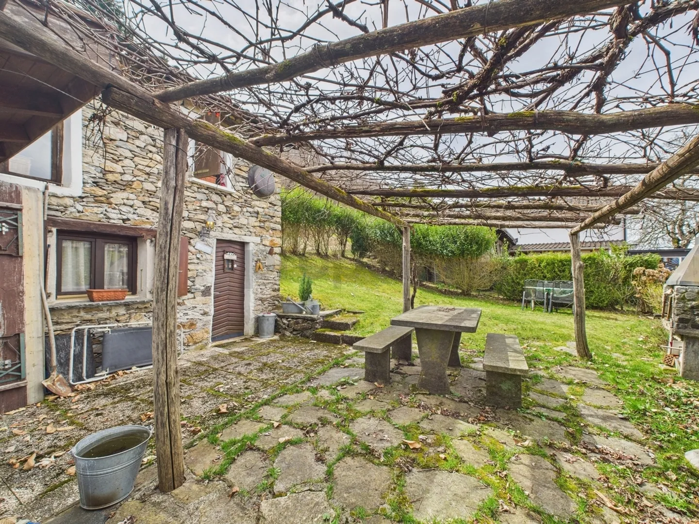 Rustikal 2,5 Zimmer zu verkaufen in Piazzogna (Gambarogno) mit Blick auf den Lago Maggiore - Foto 7 von 8