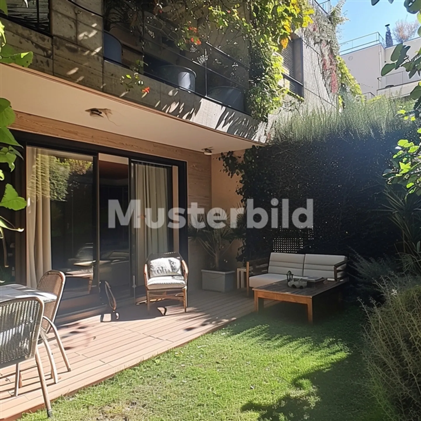 «Tauschimmobilie Charmante 4-Zimmer-Wohnung mit Garten in Zürich» - Foto 6 von 8