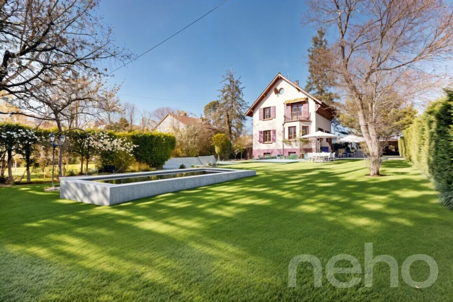 Einfamilienhaus mit Pool nur wenige Schritte vom Quartier de l'Étang entfernt - Foto 1 von 13