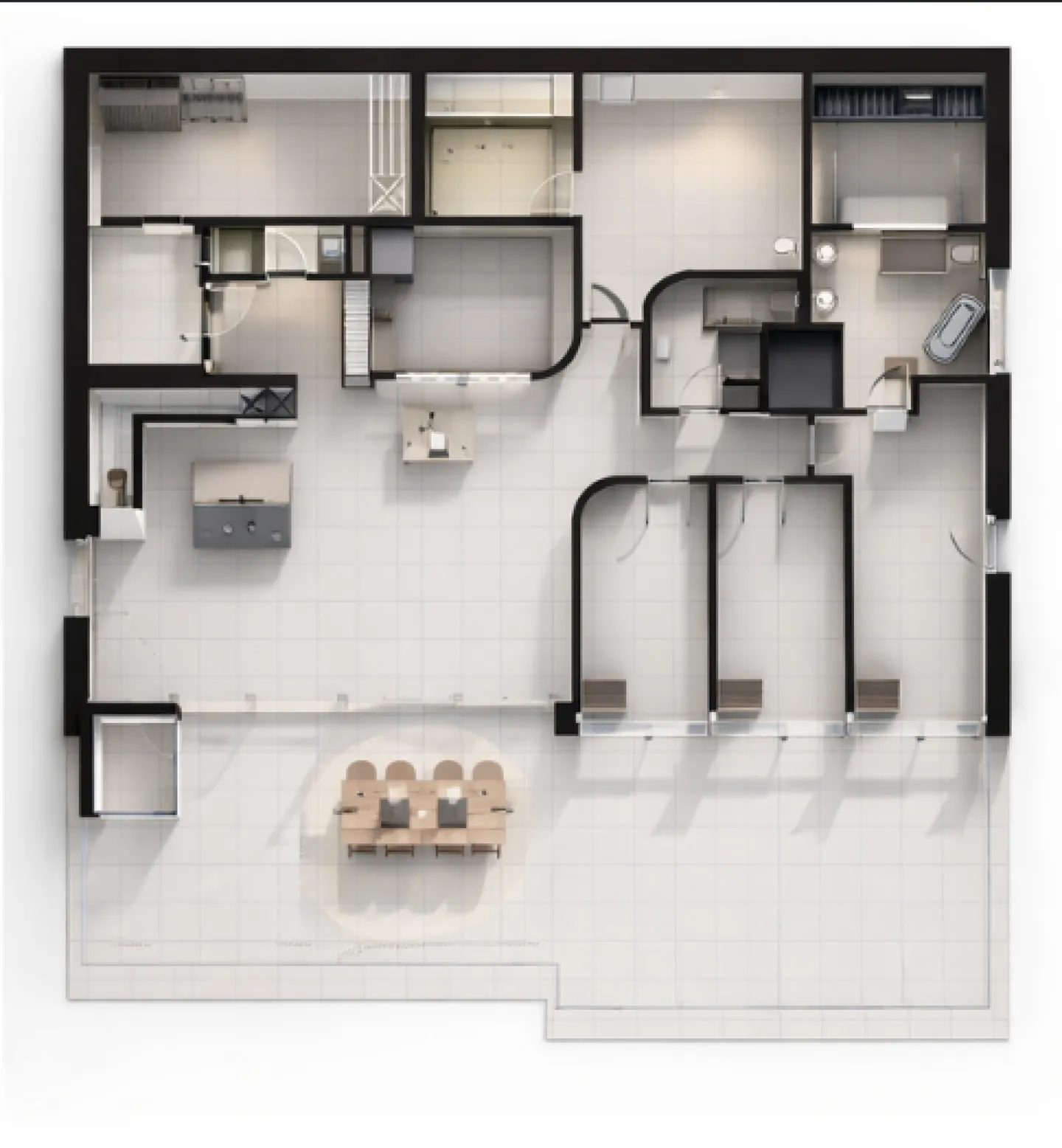 Terrassenhaus mit Pool-Oase - Foto 1 von 1