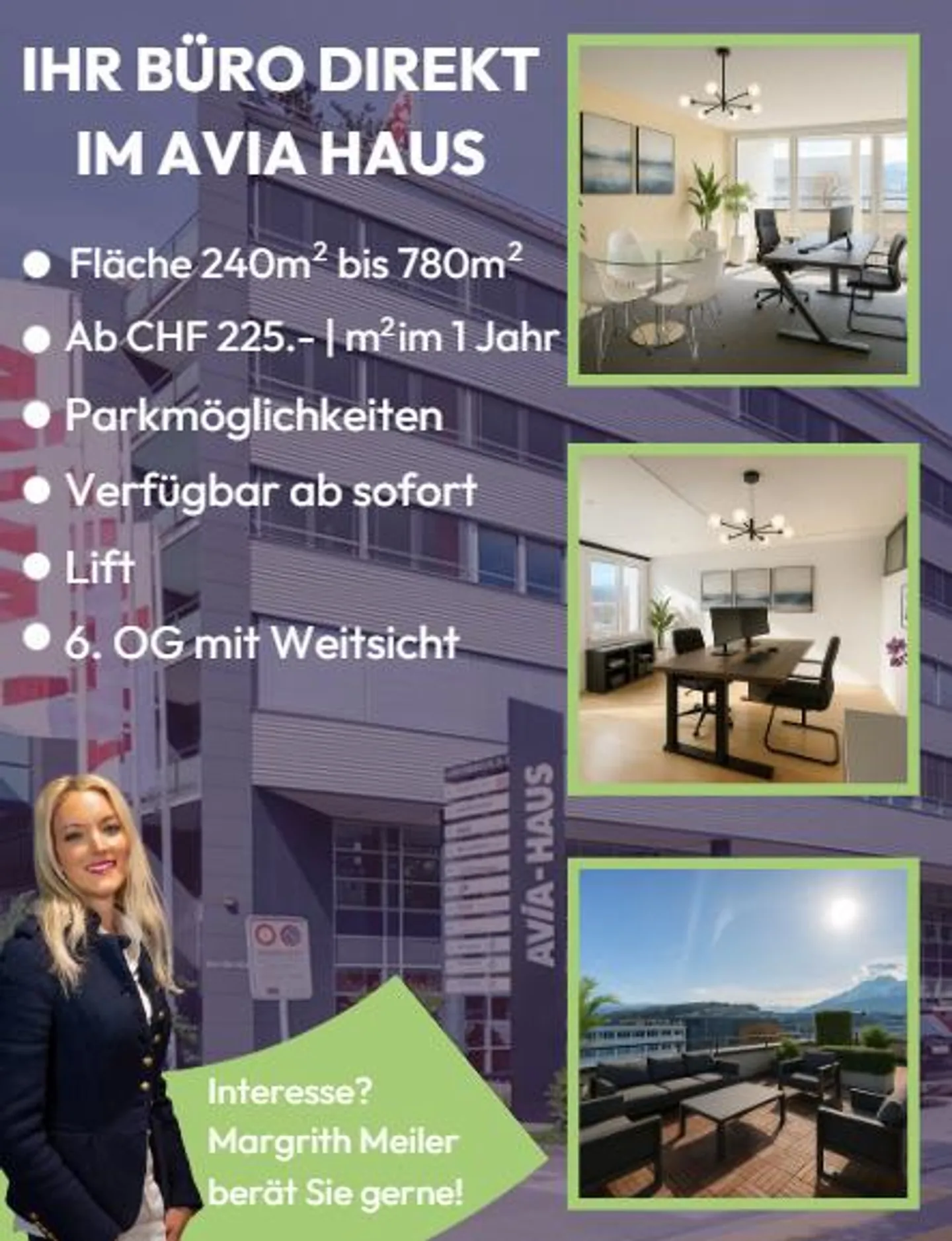 Exklusives Büro in Luzern - Foto 2 von 3