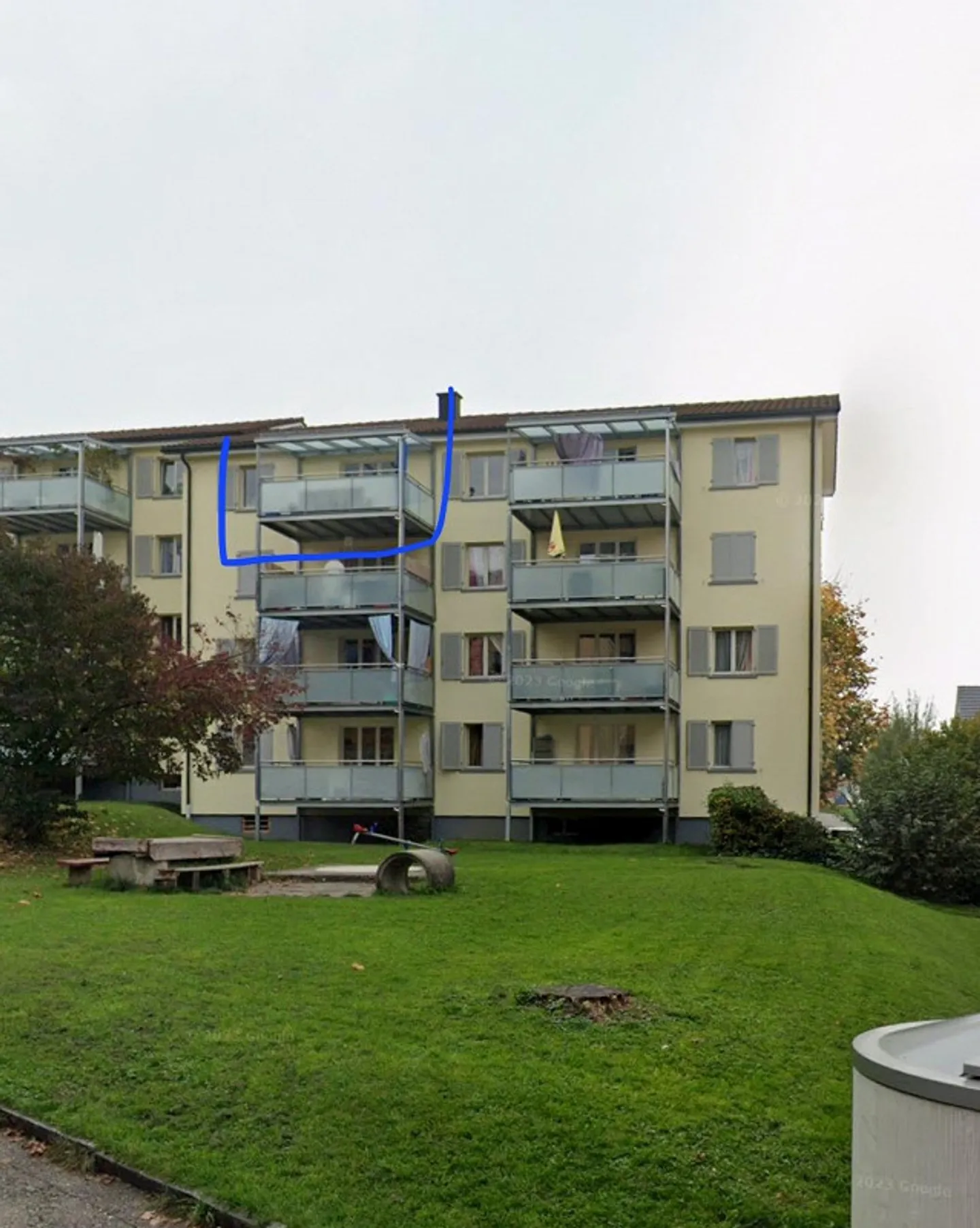 Zentrale 4-Zimmer Wohnung in Abtwil - Foto 1 von 1