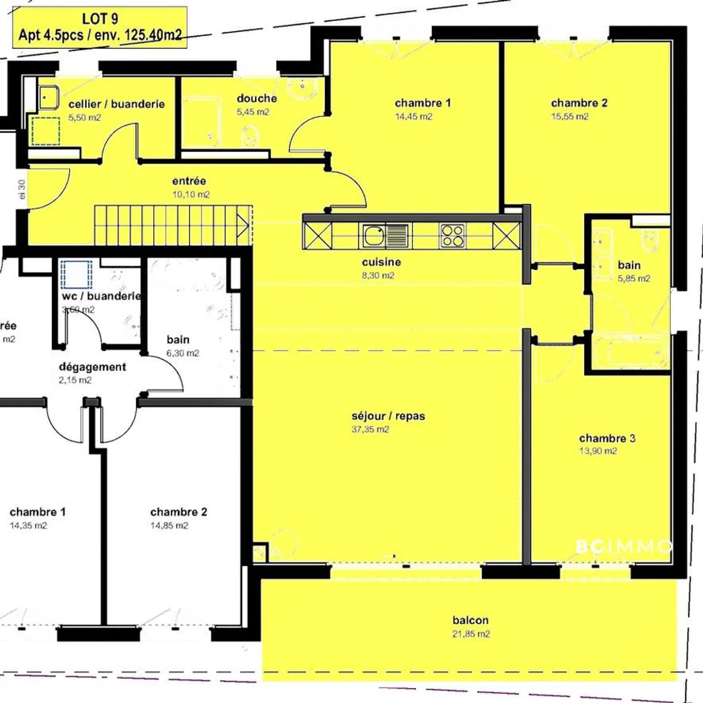 Minergie Apartment in the Hyper-Center of Saint-Cergue | BC IMMO - Photo 8 of 9