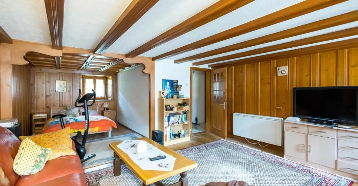 Charmantes Haus mit 2 Wohnungen in Albeuve - Foto 17 von 18
