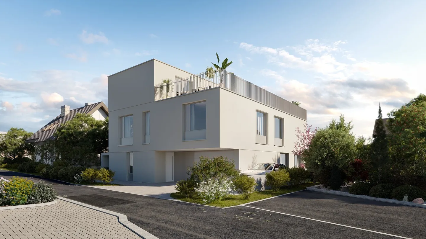 Maison jumelée exclusive de 5,5 pièces avec vue imprenable - Photo 4 sur 9