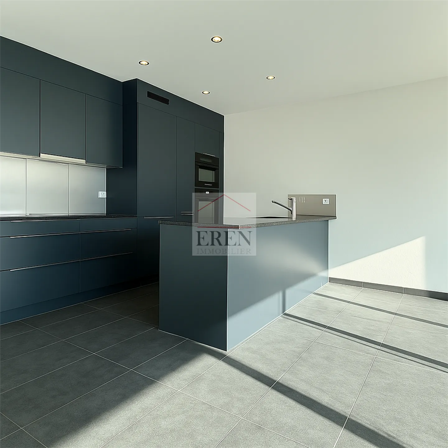 Magnificent and bright 3.5 rooms with large glass terrace with sliding glass - Photo 6 of 13