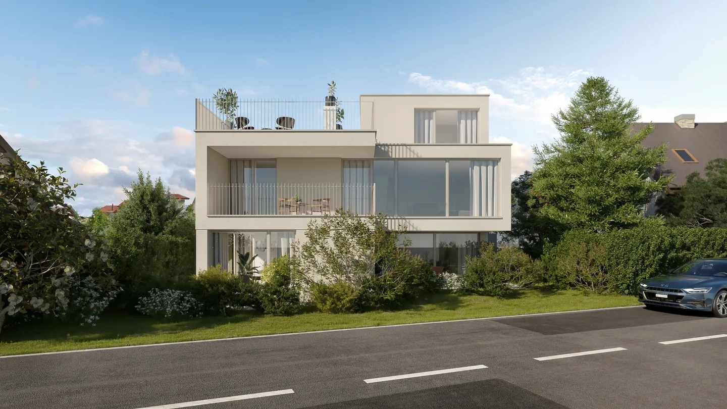 Maison jumelée exclusive de 5,5 pièces avec vue imprenable - Photo 2 sur 9