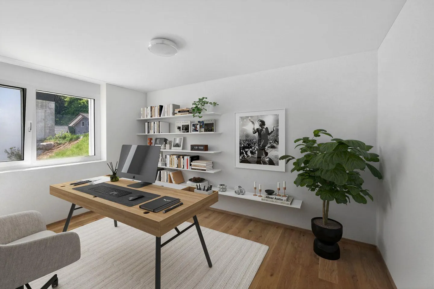 Sonniges Einfamilienhaus mit moderner Architektur und hochwertigem ... - Photo 7 sur 11