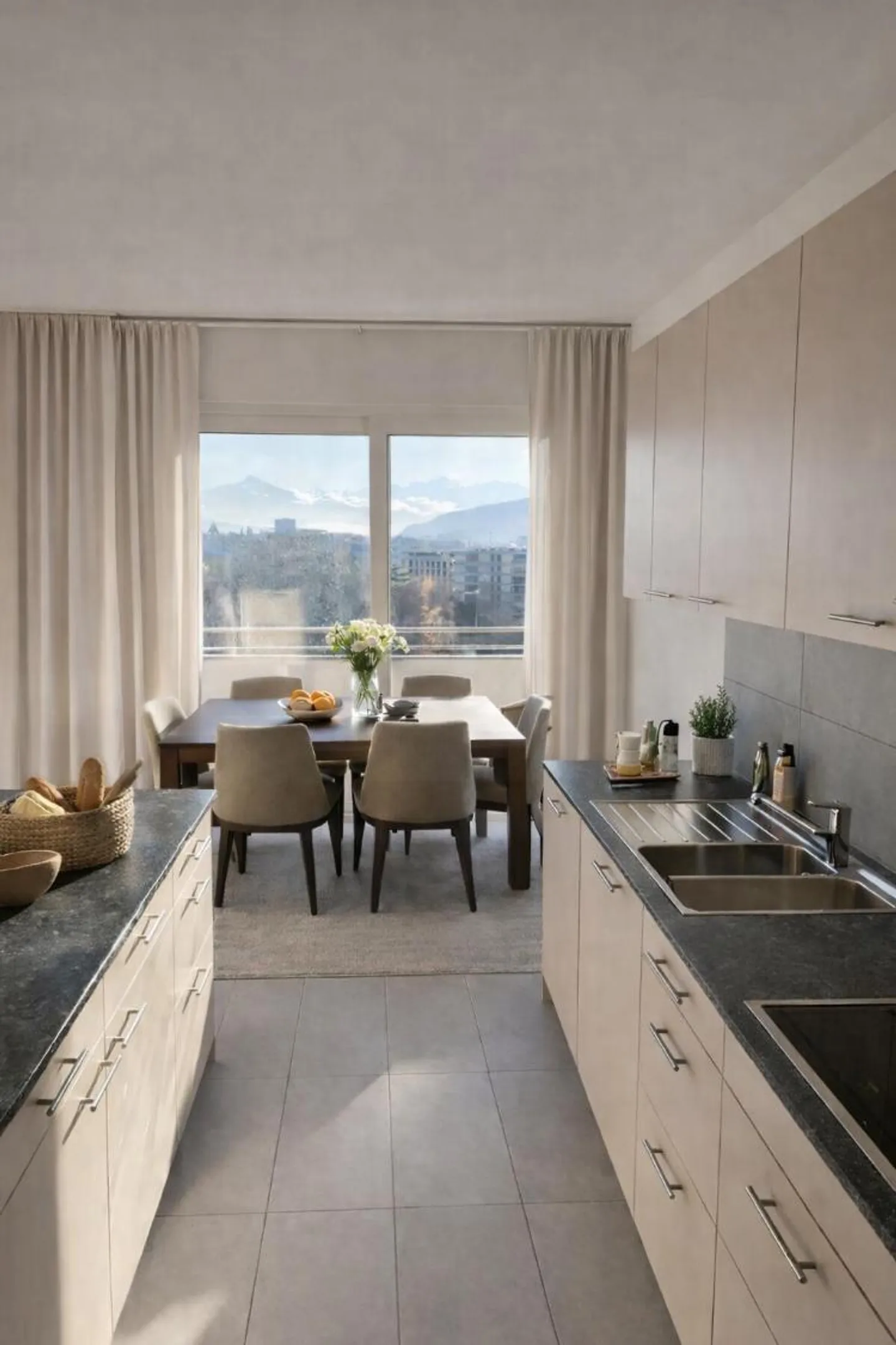 Appartement Contemporain avec Vue sur le Lac - Photo 3 sur 9