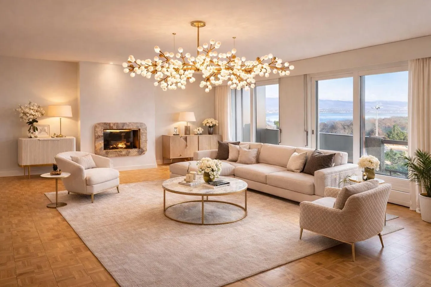 Appartement Contemporain avec Vue sur le Lac - Photo 1 sur 9