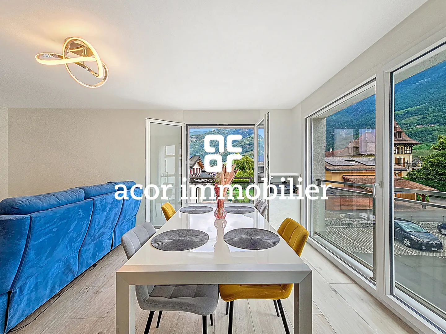 Saxon - Appartamento 3½ recente con balcone - Foto 1 di 7