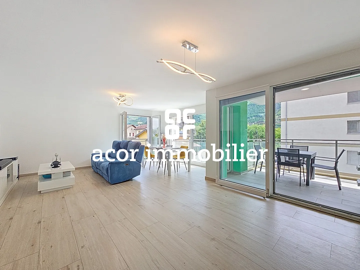 Saxon - Appartamento 3½ recente con balcone - Foto 2 di 7