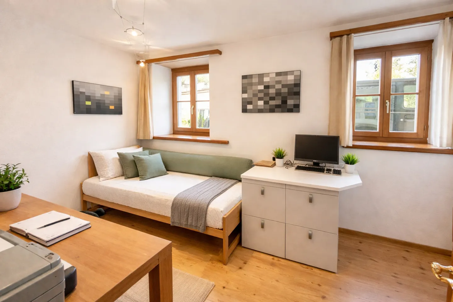 Charmante Wohnung in Champfèr - Foto 4 von 7
