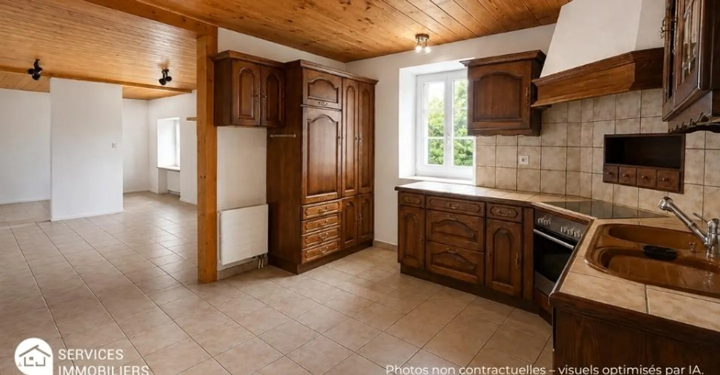 Charmante 90m2 Wohnung mit Blick auf die Landschaft - Foto 2 von 12