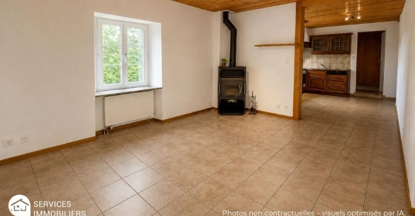 Charmante 90m2 Wohnung mit Blick auf die Landschaft - Foto 3 von 12