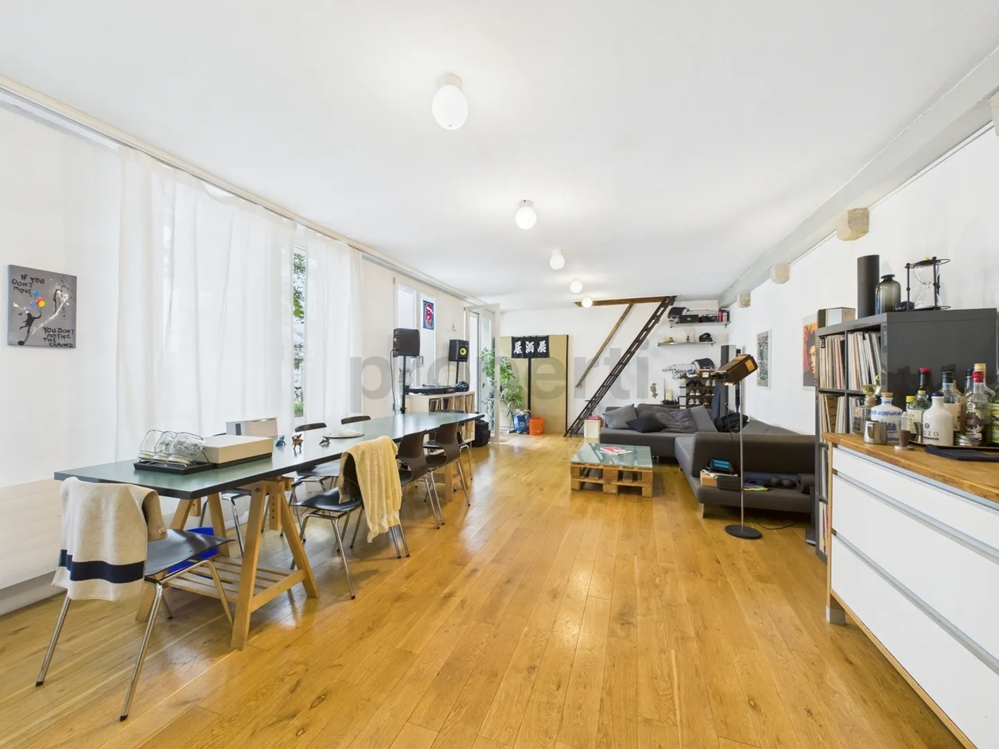 Charmantes und historisches Hinterhaus in Basel - Foto 5 von 11