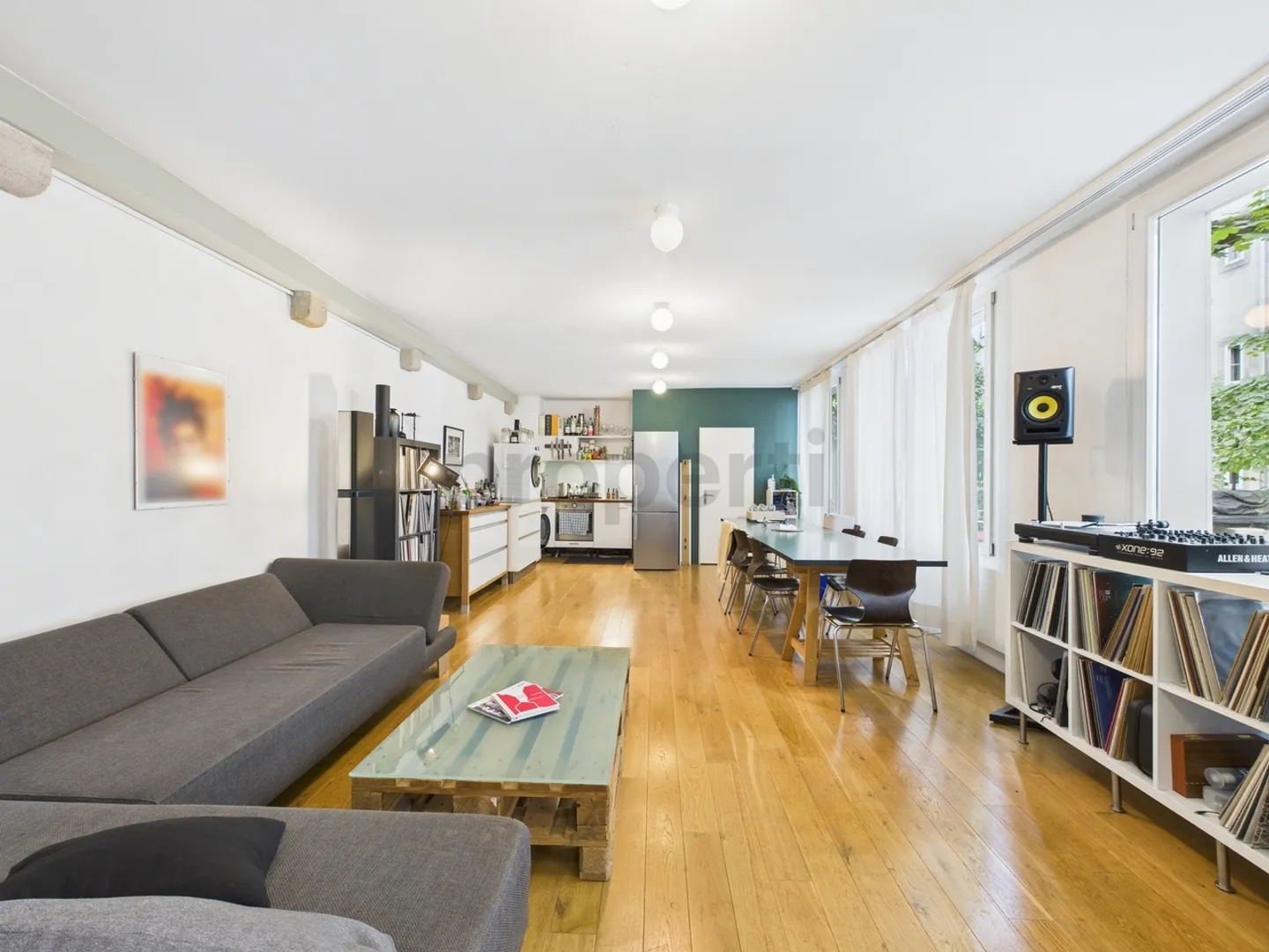 Charmantes und historisches Hinterhaus in Basel - Foto 2 von 11