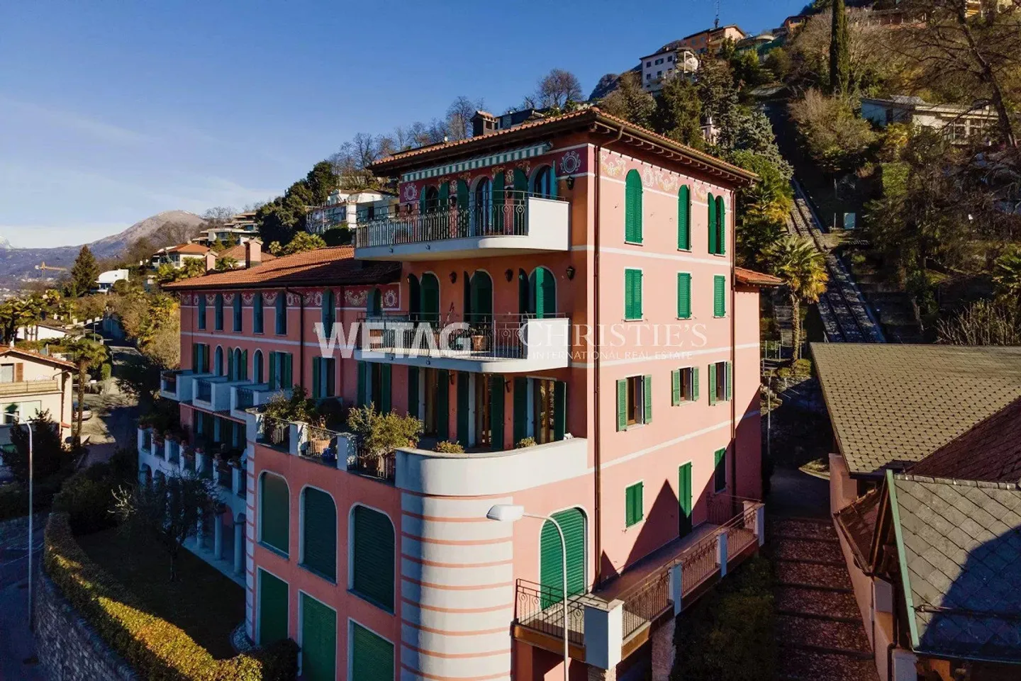 Ruvigliana : Appartement avec vue magnifique sur le lac et piscine à vendre - Photo 10 sur 10