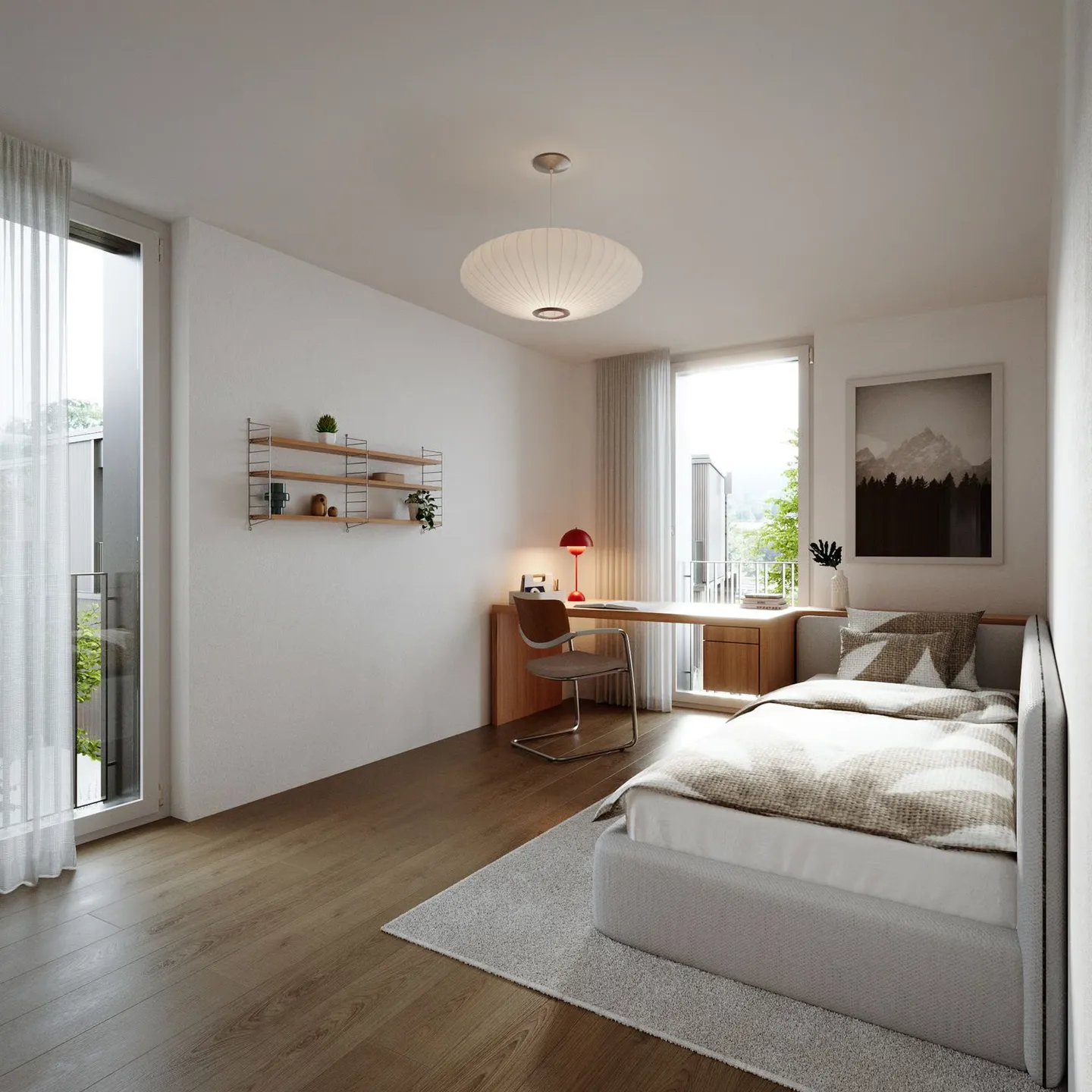 New construction project SATO: 4.5-room garden apartment with hobby room - Photo 9 of 10