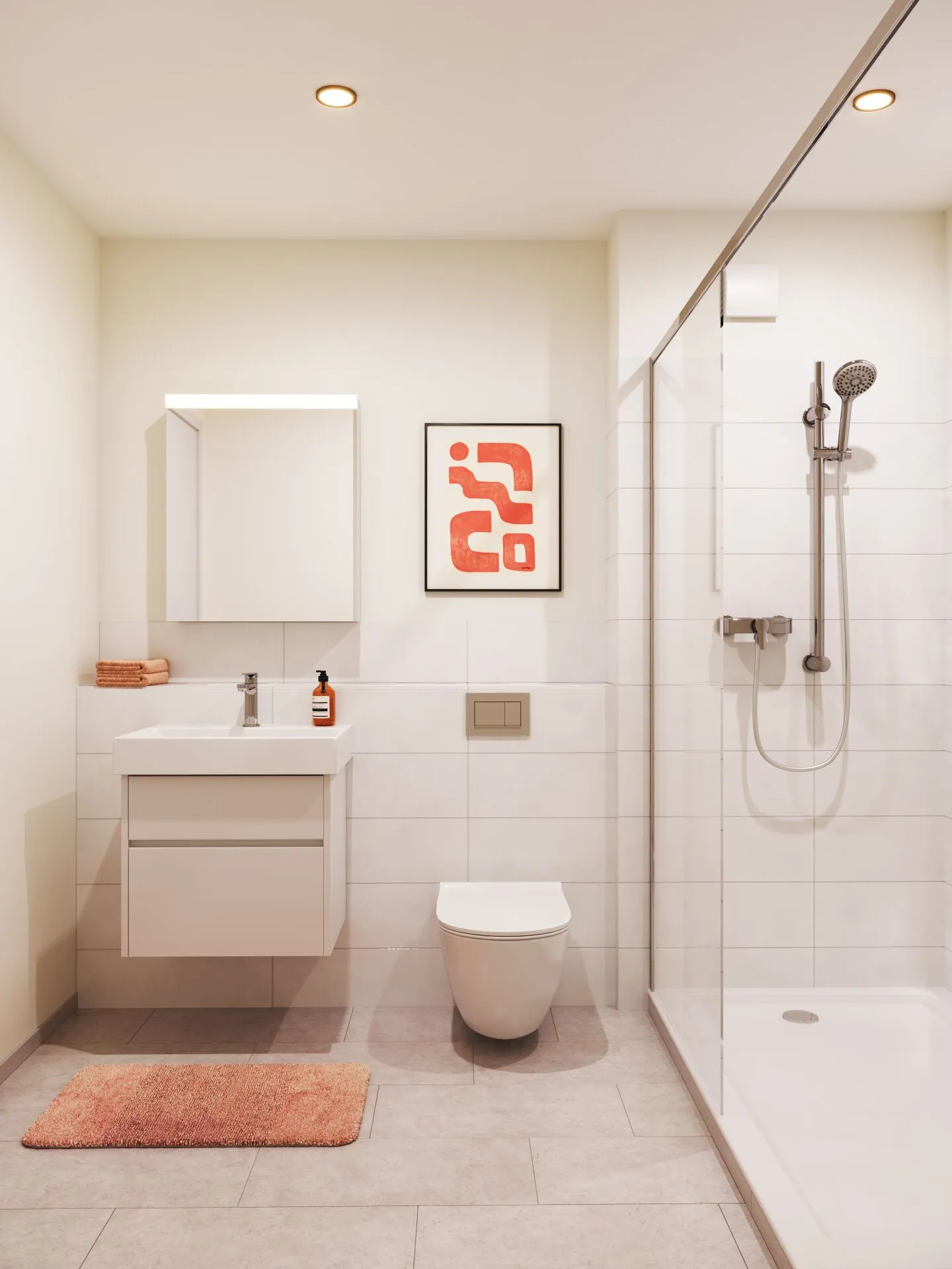 Première location : appartement de 2,5 pièces dans le quartier animé 4 - Photo 4 sur 7