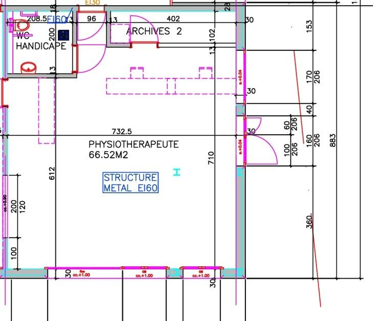 Büro 2 Zimmer - Foto 8 von 8