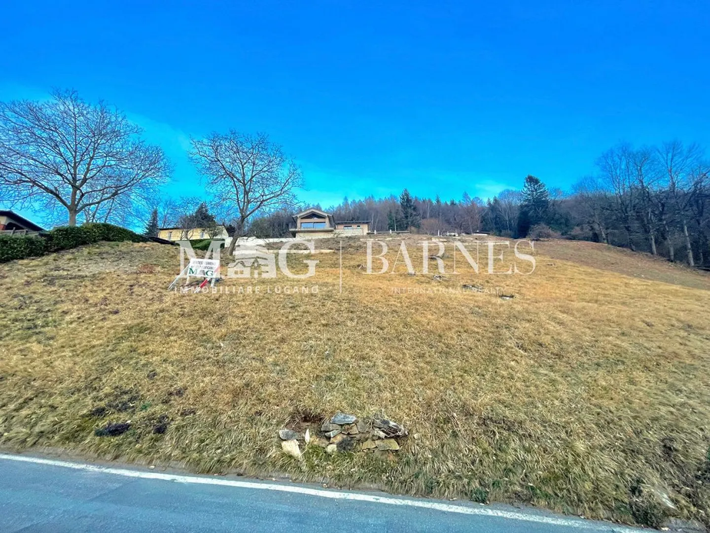 Aranno, Malcantone: Baugrundstück 1.230 qm - Foto 1 von 5