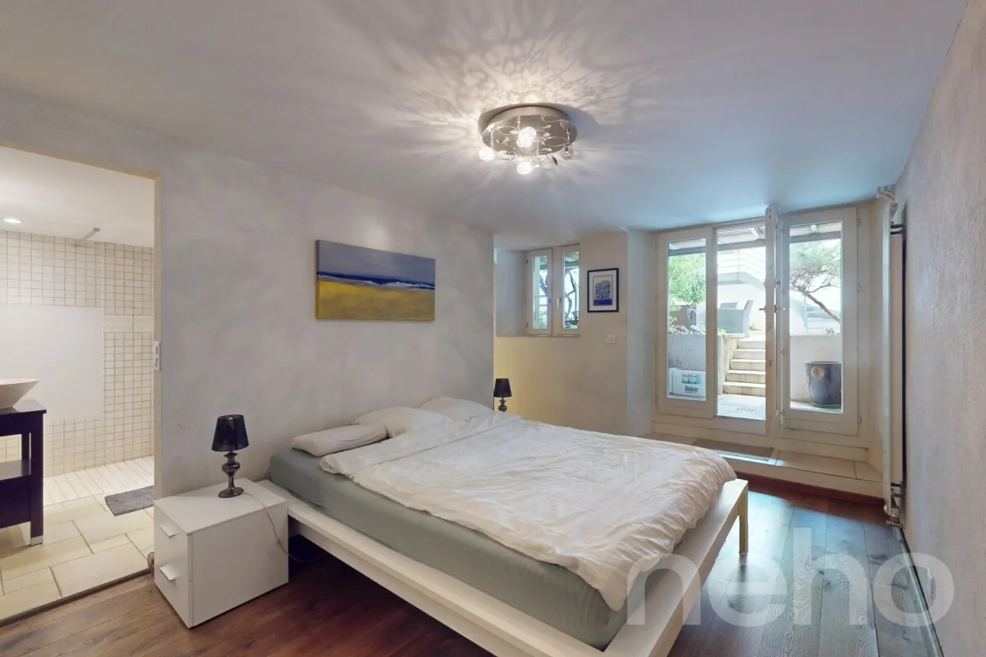 Casa a schiera ristrutturata con cortile nel cuore di Colombier - Foto 8 di 12