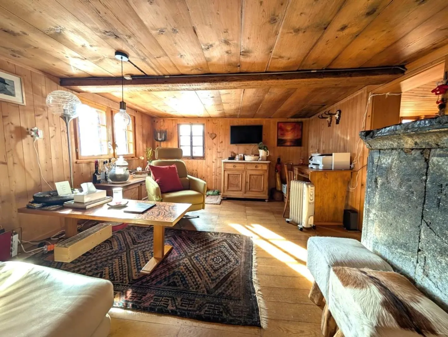 Rustikales Walliserhaus bei der Riederalp - Foto 6 von 10