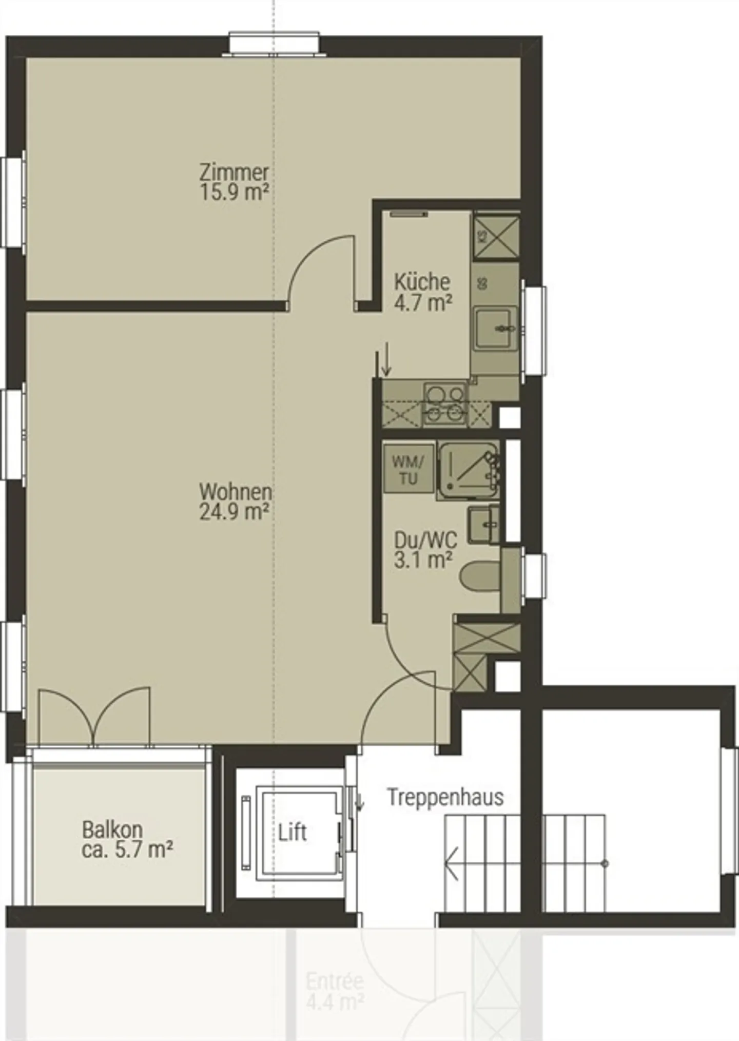 Are you looking for an apartment in the green? - Photo 5 of 6