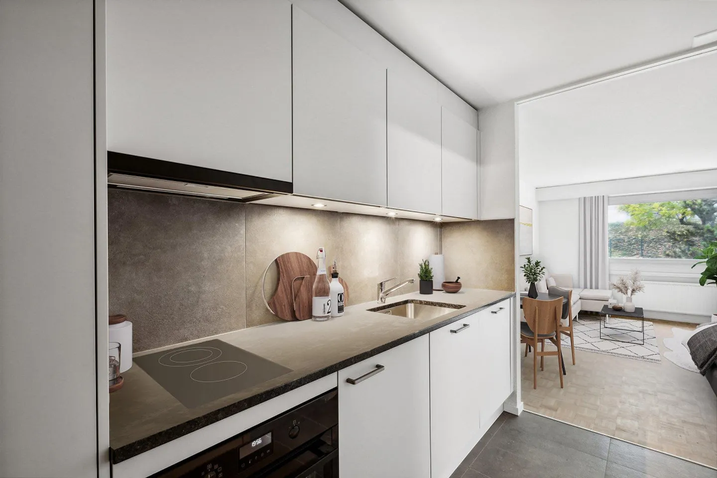 Charmantes Studio mit Weinbergblick - Foto 1 von 6