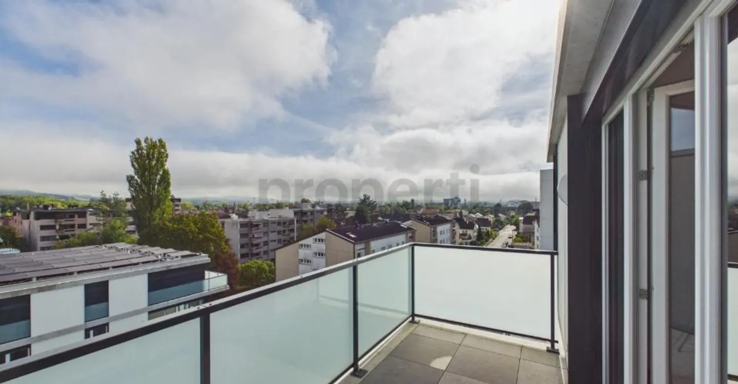 Delémont : 2,5 pièces Minergie-P  central, vue panoramique et au bord de la rivière | Delémont: 2,5-Zimmer-Wohnung Minergie-P  zentral, Panoramablick und direkt am Fluss - Photo 1 of 7