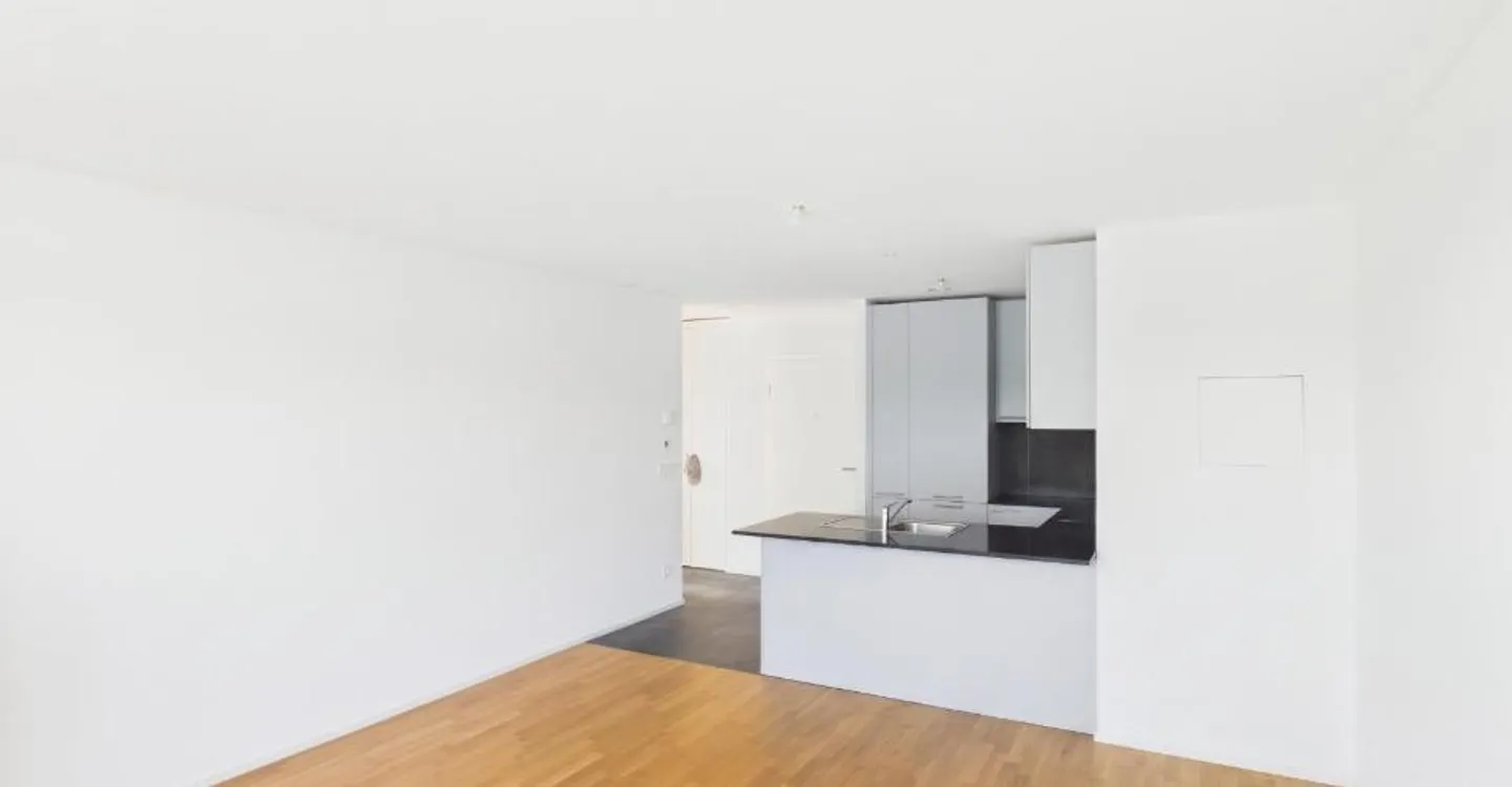 Delémont : 2,5 pièces Minergie-P  central, vue panoramique et au bord de la rivière | Delémont: 2,5-Zimmer-Wohnung Minergie-P  zentral, Panoramablick und direkt am Fluss - Photo 4 of 7