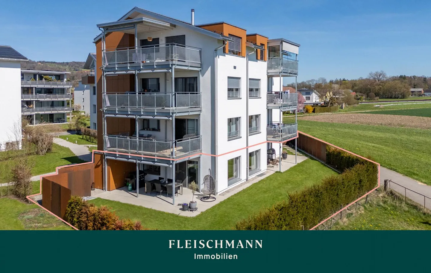 Appartamento nuovo elegante con grande area giardino - Foto 1 di 25