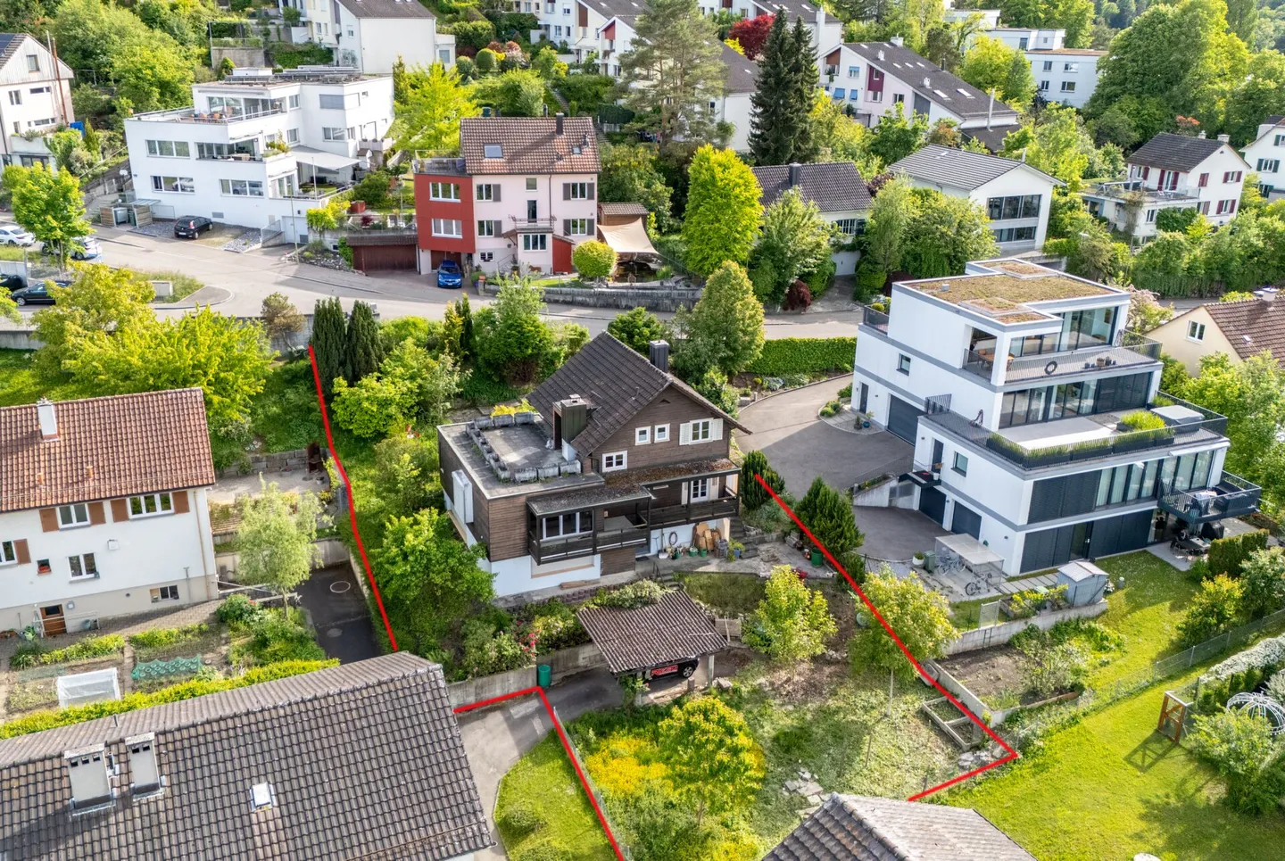 Parcelle de terrain attractive avec potentiel de nouvelle construction à Winterthur-Wülflingen - Photo 4 sur 13