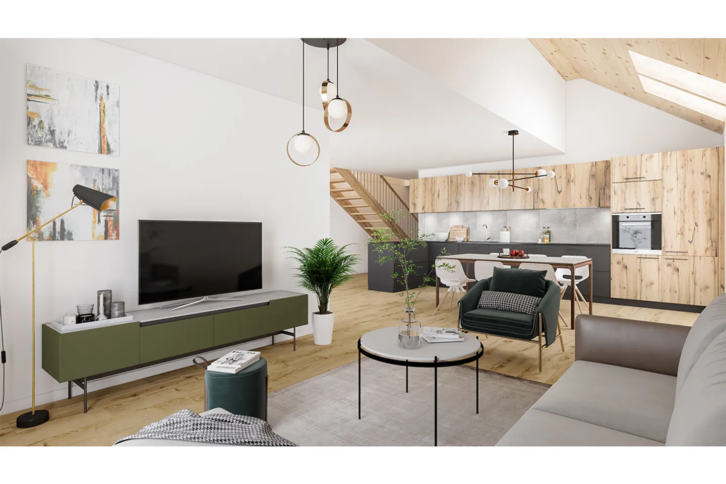 Charmant Appartement Duplex - Photo 2 sur 9