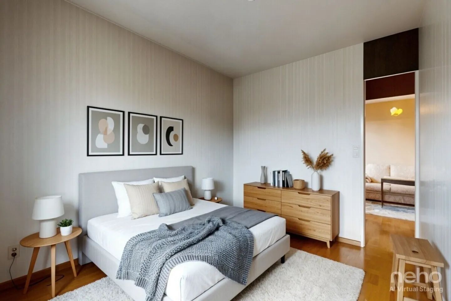 4.5-room apartment facing south with dominant view and green setting - Photo 4 of 12