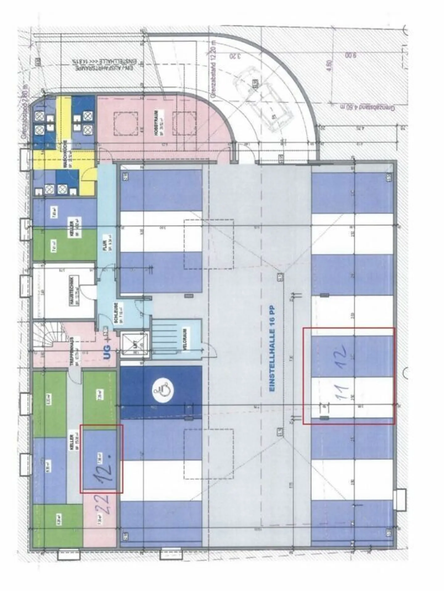 4 ½ Zimmer mit Balkon im 1. OG und 2 Tiefgaragenplätzen - Foto 13 von 13