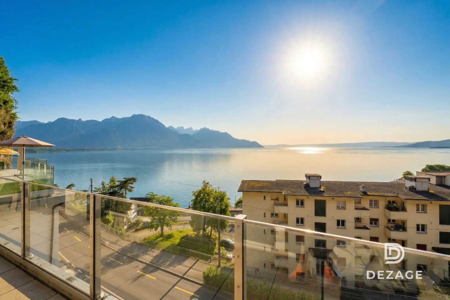 Vista spettacolare sul Lago di Ginevra e sulle montagne, a pochi passi da Montreux e dal lago - Foto 12 di 12