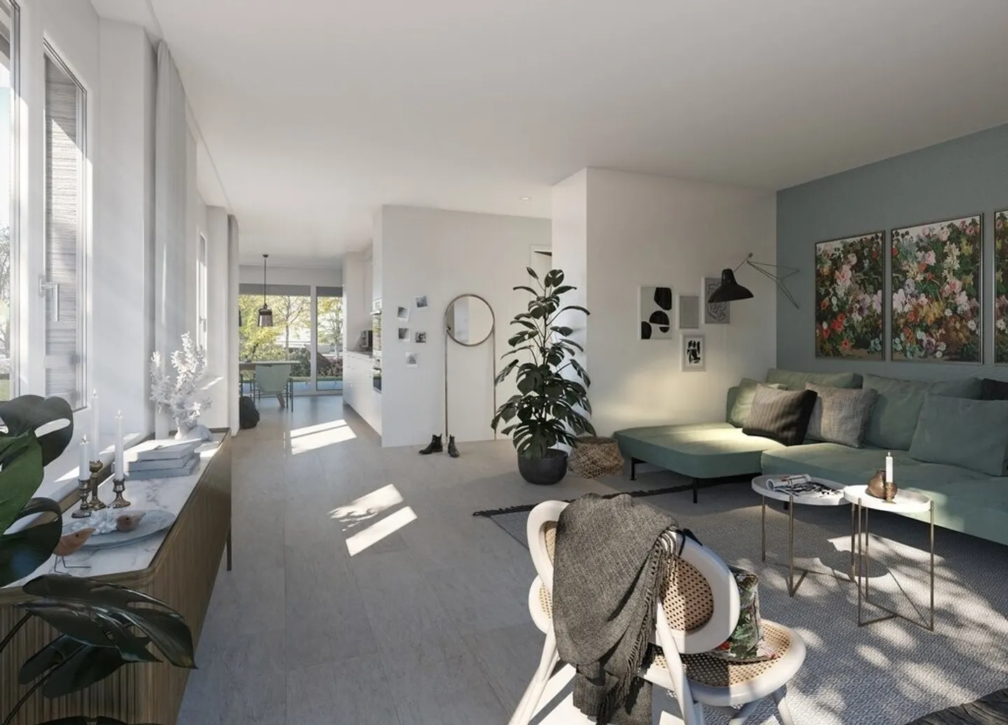 Appartamento di nuova costruzione in posizione idilliaca! - Foto 3 di 9