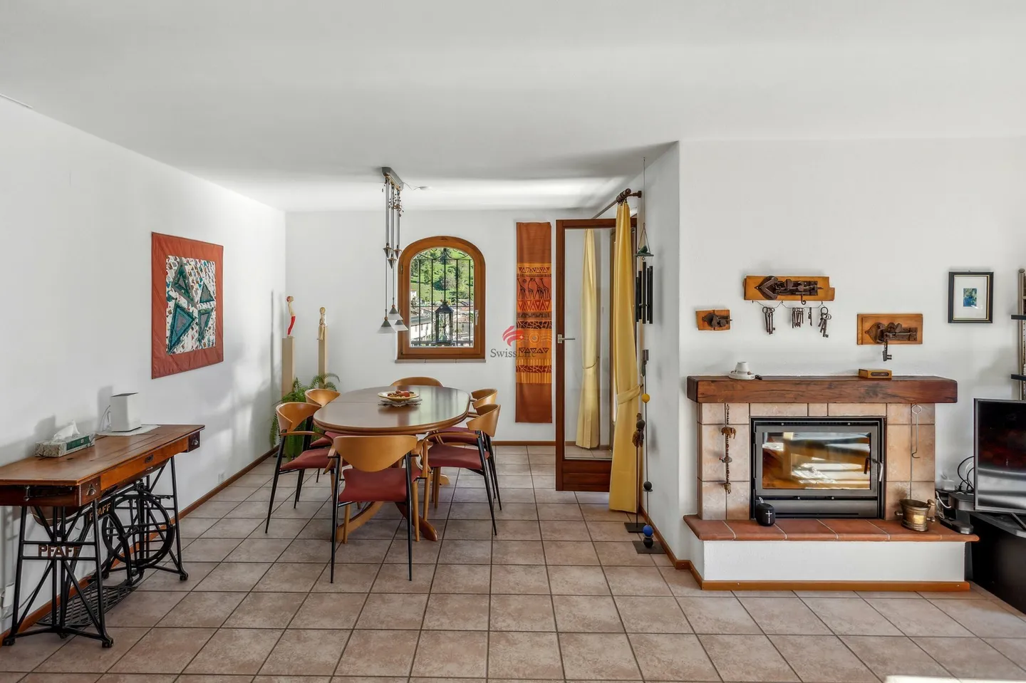 Ferienhaus mit Panoramsicht -Casa con vista panoramica fino al Ceresio - Foto 5 di 12