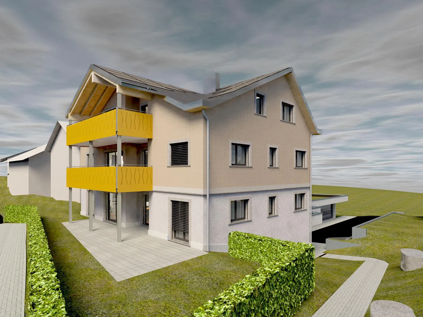 Appartamento 5,5 stanze, piano terra - Foto 1 di 7